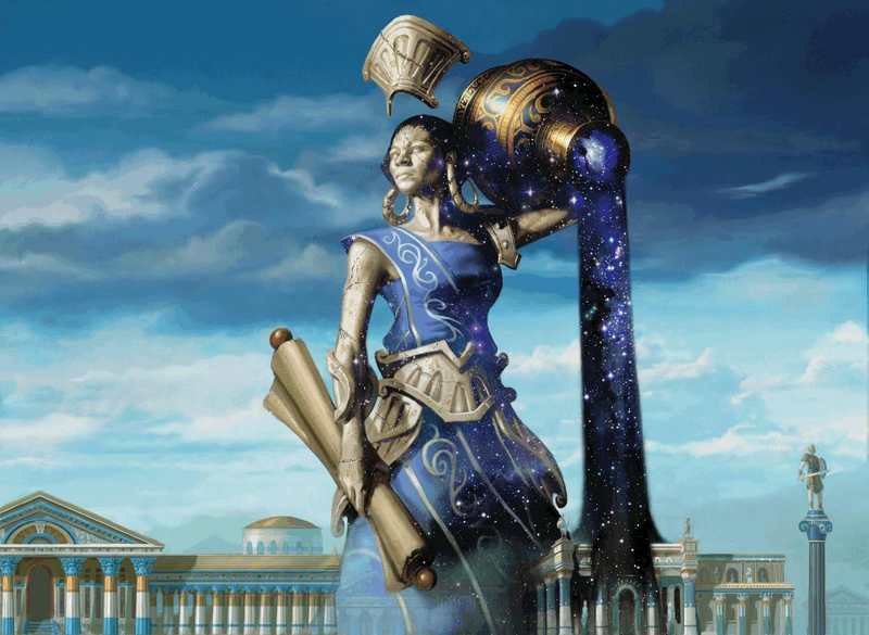 Illustration for article titled Legends walk among us in this Magic the Gathering: Born of the Gods art